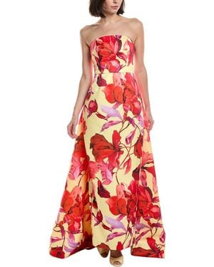 MILLY Dorothy Maxi Dress - Red