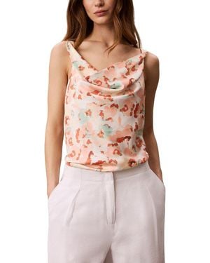 Calvin Klein Matte Satin Top - Multicolor