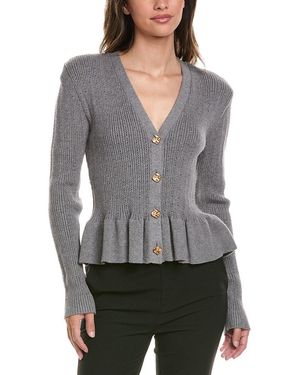 Generation Love Lirio Pointelle Cardigan - Grey