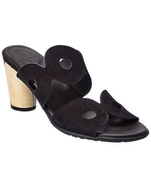 Arche Leanya Leather Sandal - Black