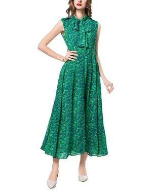 BURRYCO Sleeveless Midi Dress - Green