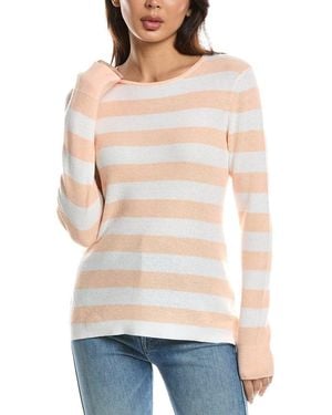 Forte Thermal Crewneck Cashmere-Blend Jumper - White