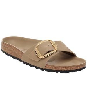 Birkenstock Madrid Narrow Big Buckle Leather Sandal - Brown