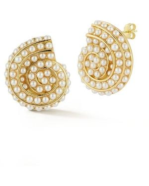 Sphera Milano Plated Earrings - Metallic