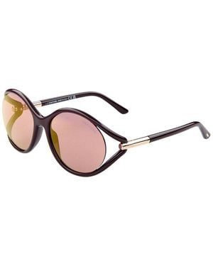 Tom Ford Melody 59Mm Sunglasses - Brown