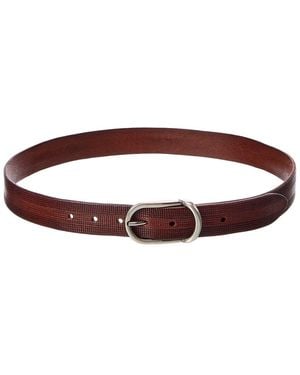 Brunello Cucinelli Leather Belt - Red