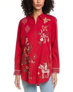 Johnny Was Helena Tunic - Red