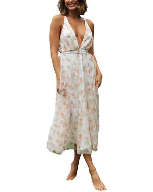 ENJOY PETRA Midi Dress - Natural