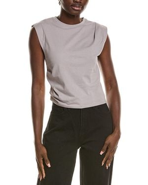 Rag & Bone Mia Cropped Tank - Grey