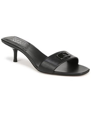 Franco Sarto Roey Leather Sandal - Black