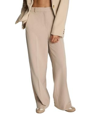 Kenneth Cole Wide Leg Trouser - Natural