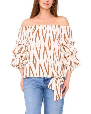 Vince Camuto Bubble Blouse - Blue