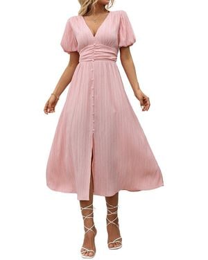 CHARLOTTE GREEN Dress - Pink