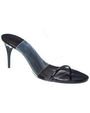 SCHUTZ SHOES Astra Leather Sandal - Blue