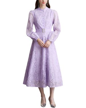 DZA Midi Dress - Purple
