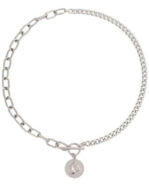 Adornia Plated Stainless Steel Necklace - Natural