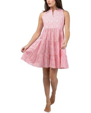 Olive Workshop Newport Mini Dress - Pink