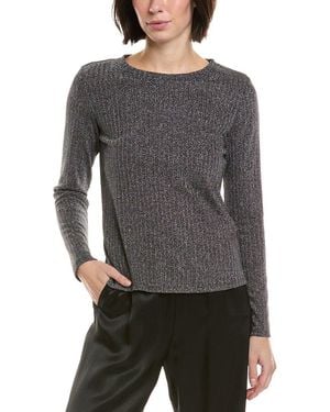Vince Camuto Crewneck Top - Gray