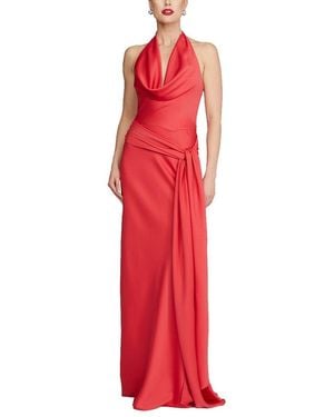 Halston Marcheline Gown - Red