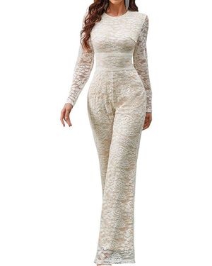 AMINA GLAM Jumpsuit - Natural