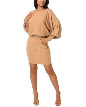 Bebe Mini Sweaterdress - Natural