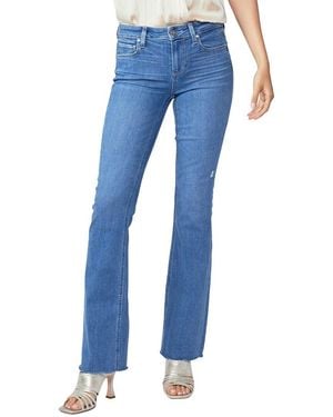 PAIGE Manhattan Slim Bootcut Jean - Blue