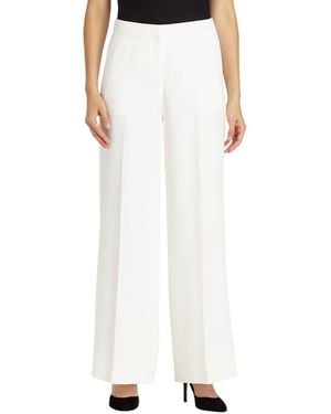 Lafayette 148 New York Plus Kenmare Pant - White