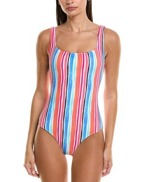 Tommy Bahama Island Cays Oasis Reversible One-Piece - White