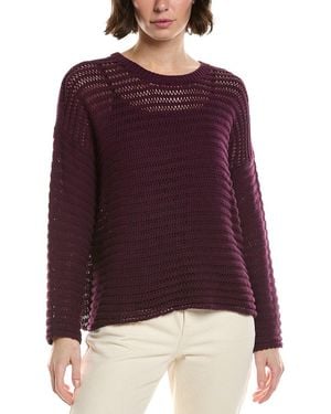 Eileen Fisher Crewneck Jumper - Purple