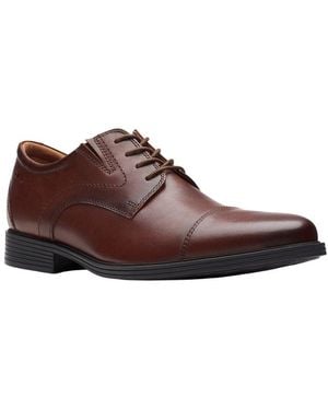 Clarks Leather Oxford - Brown