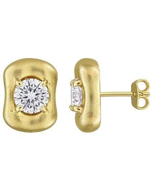 Rina Limor 1.90 Ct. Tw. Created Moissanite Stud Earrings - Metallic