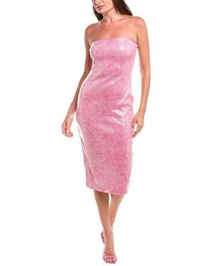 Susana Monaco Knit Tube Dress - Pink
