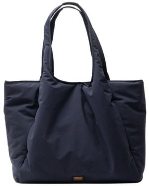 Frances Valentine Large Portia Padded Tote - Blue