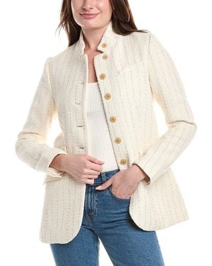 Rag & Bone Slade Tweed Jacket - Natural