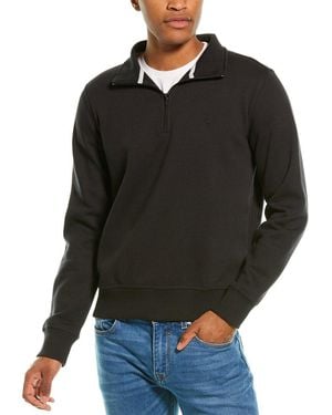Tailorbyrd Fleece 1/4-Zip Pullover - Black
