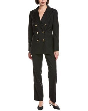 Pascale La Mode 2Pc Suit - Black