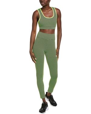 Marion 2Pc Sports Bra & Tik Tok Butt Lift Legging - Green