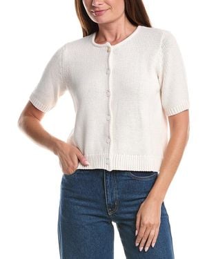 Splendid Fisherman Cardigan - White