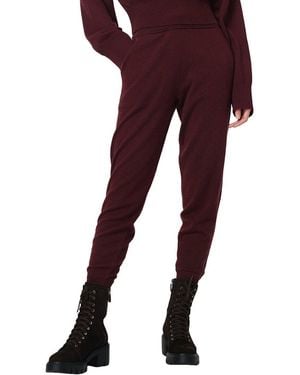 Diane von Furstenberg Delano Wool & Cashmere-Blend Pant - Purple