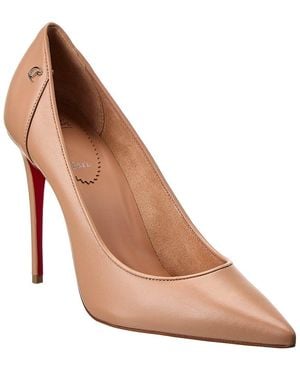 Christian Louboutin Sporty Kate 100 Leather Pump - Pink