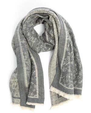 Saachi Crinkled Scarf - Grey