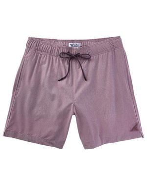 Mr. Swim Chambray Compression Trunk - Purple
