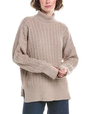 Splendid Oakley Turtleneck Wool-Blend Jumper - Grey