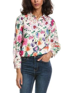 To My Lovers Printed Top - Red