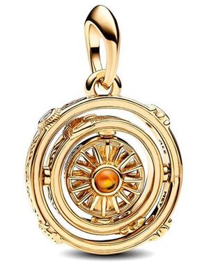 PANDORA 14K Plated Cz Game Of Thrones Charm - Metallic