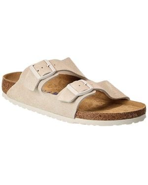 Birkenstock Arizona Bs Narrow Suede Sandal - Grey