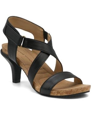 Adrienne Vittadini Sakura Sandal - Black