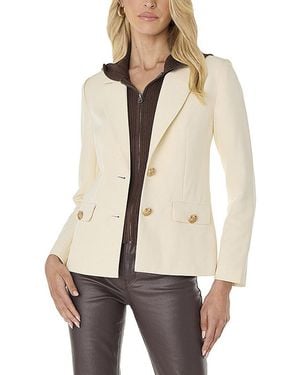 The Noli Shop Kara Dickey Blazer - Natural