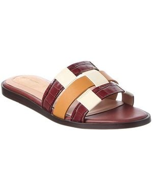 Cole Haan Go-To Ensley Leather Slide Sandal - Pink