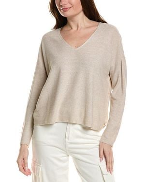 Eileen Fisher V-Neck Jumper - Natural
